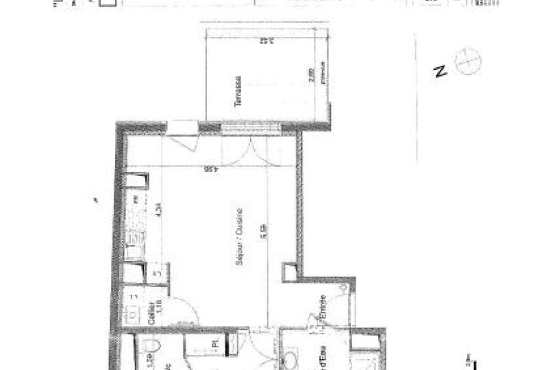 Photo n°8 - Louer un appartement 3 pièces<br/> de 61 m² à Coueron (44220)