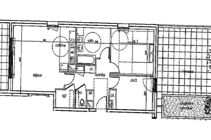 Photo n°8 - Louer un appartement 3 pièces<br/> de 67 m² à Nantes (44100)