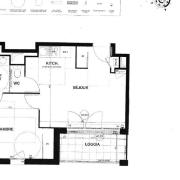 Photo n°1 - Louer un appartement 2 pièces<br/> de 40 m² à Nantes (44300)