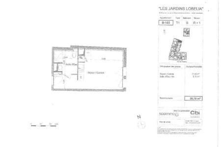 Studio en location à COUERON (GES01700013)